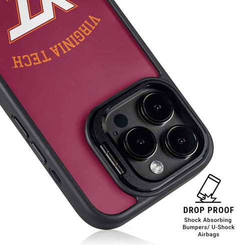 Virginia Tech University VT iPhone 13 Pro Kickstand Case