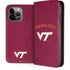 Virginia Tech University VT iPhone 15 Pro Max Folio Case