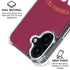 Virginia Tech University VT iPhone 16 Clear Case