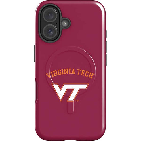 Virginia Tech University VT iPhone 16 Magsafe Impact Case