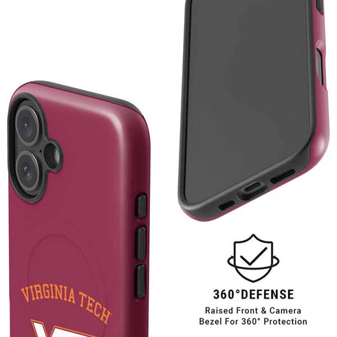 Virginia Tech University VT iPhone 16 Magsafe Impact Case