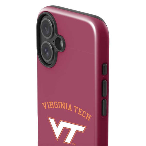 Virginia Tech University VT iPhone 16 Plus Impact Case