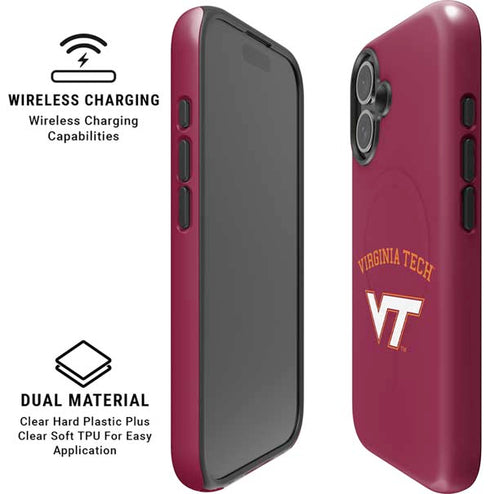Virginia Tech University VT iPhone 16 Plus Magsafe Impact Case