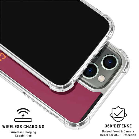 Virginia Tech University VT iPhone 16 Pro Clear Case
