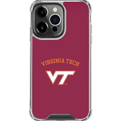 Virginia Tech University VT iPhone 16 Pro Max Clear Case