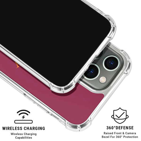 Virginia Tech University VT iPhone 16 Pro Max Clear Case