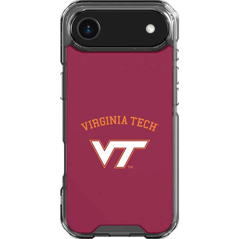 Virginia Tech University VT iPhone 17 Air Clear Case