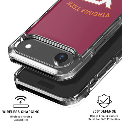 Virginia Tech University VT iPhone 17 Air Clear Case