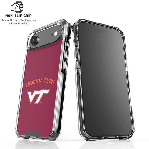 Virginia Tech University VT iPhone 17 Air Clear Case