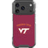 Virginia Tech University VT iPhone 17 Pro Clear Case