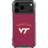 Virginia Tech University VT iPhone 17 Pro Max Clear Case