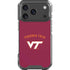 Virginia Tech University VT iPhone 18 Pro Clear Case