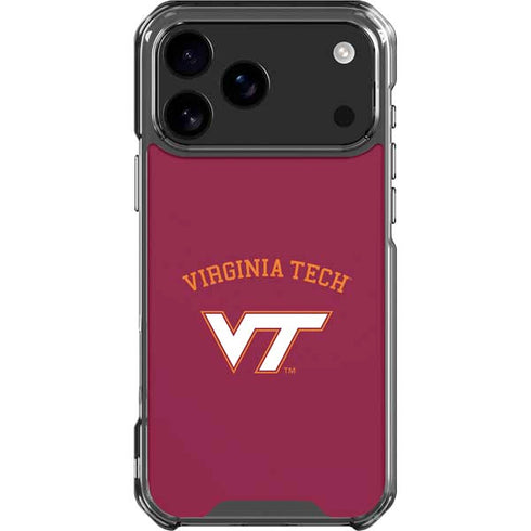 Virginia Tech University VT iPhone 18 Pro Max Clear Case