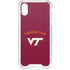 Virginia Tech VT iPhone XS Clear Case