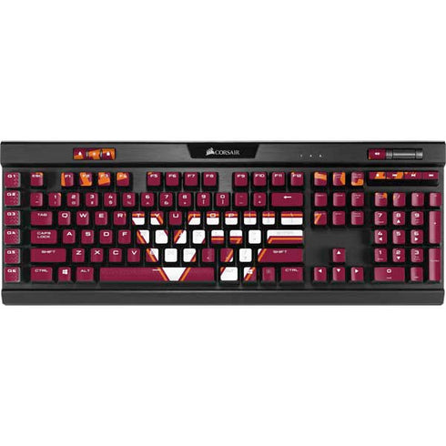 Virginia Tech University VT K95 RGB PLATINUM Mechanical Gaming Keyboard Skin