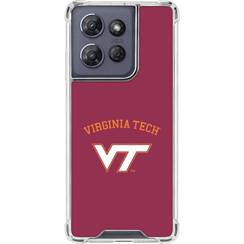 Virginia Tech University VT Moto G 5G (2025) Clear Case