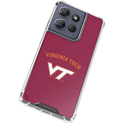 Virginia Tech University VT Moto G 5G (2025) Clear Case