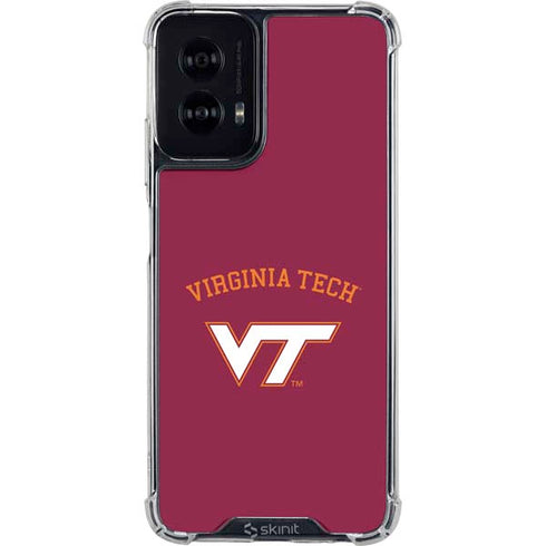 Virginia Tech University VT Moto G Power 5G (2024) Clear Case