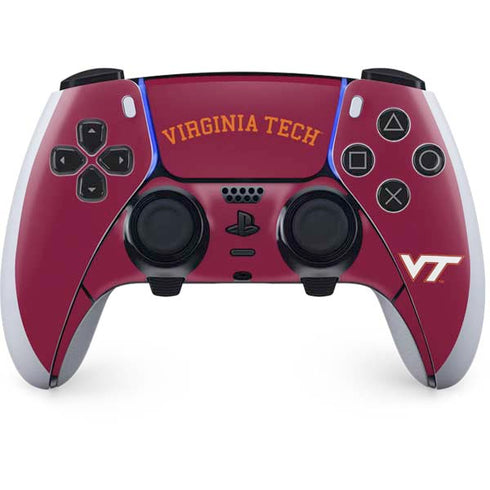 Virginia Tech University VT PS5 DualSense Edge Pro Controller Skin