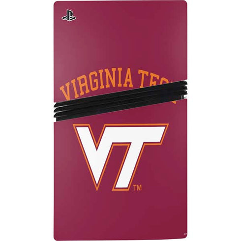Virginia Tech University VT PS5 Pro Bundle Skin