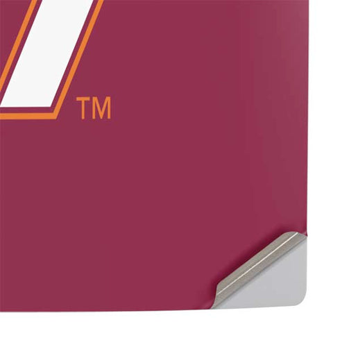 Virginia Tech University VT PS5 Pro Console Skin