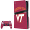 Virginia Tech University VT PS5 Pro Disk Bundle Skin