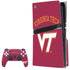 Virginia Tech University VT PS5 Pro Disk Bundle Skin