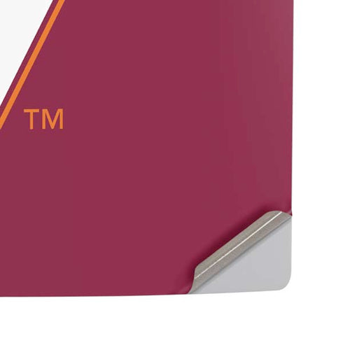 Virginia Tech University VT PS5 Pro Disk Console Skin