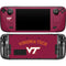 Virginia Tech University VT Steam Deck Handheld Gaming Computer OLED Skin