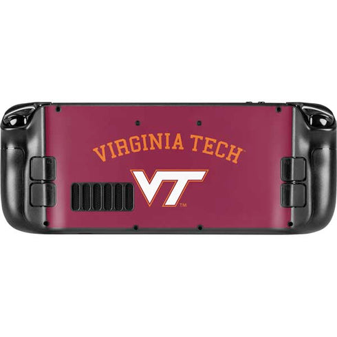 Virginia Tech University VT Steam Deck Handheld Gaming Computer OLED Skin