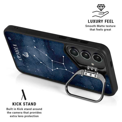Virgo Constellation Galaxy S24 FE Kickstand Case