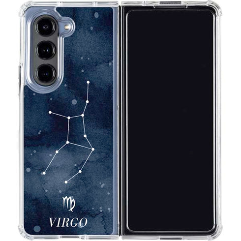 Virgo Constellation Galaxy Z Fold5 5G Clear Case