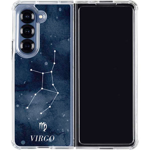 Virgo Constellation Galaxy Z Fold6 Clear Case