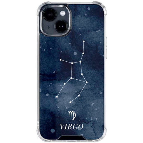Virgo Constellation iPhone 15 Clear Case