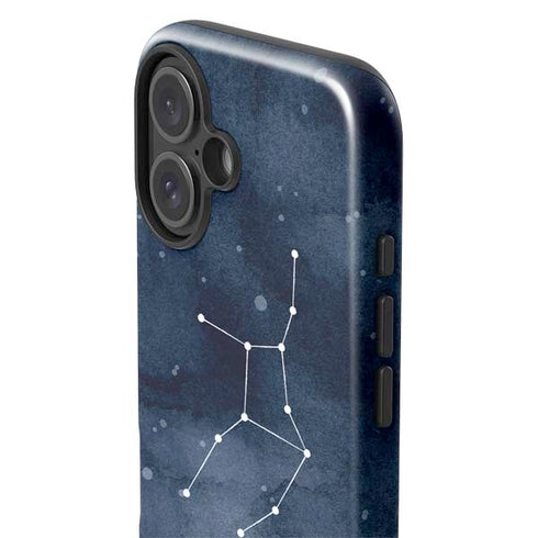 Virgo Constellation iPhone 16 Plus Impact Case