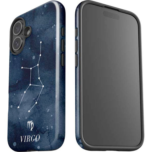 Virgo Constellation iPhone 16 Plus Impact Case