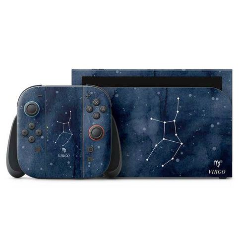 Virgo Constellation Nintendo Switch 2 (2025) with Joy-Con Skin