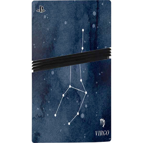 Virgo Constellation PS5 Pro Disk Console Skin