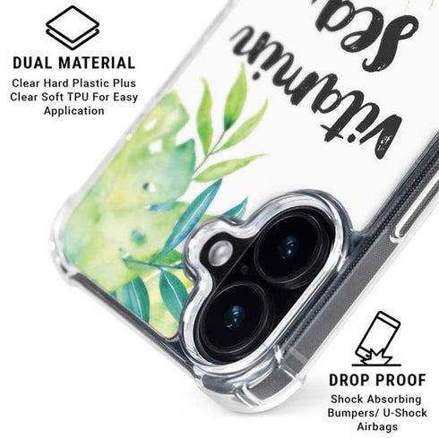 Vitamin Sea iPhone 16 Clear Case