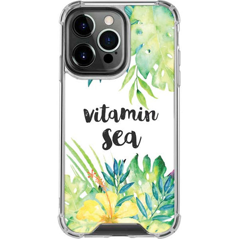 Vitamin Sea iPhone 16 Pro Clear Case