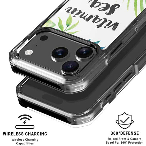 Vitamin Sea iPhone 18 Pro Clear Case