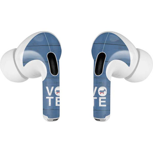 Vote Democrat AirPods Skins
