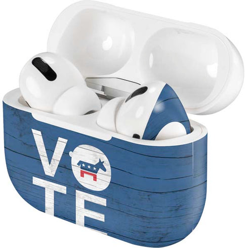Vote Democrat AirPods Skins