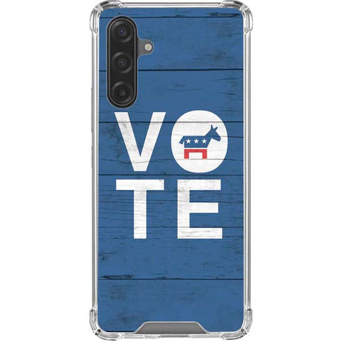Vote Democrat Galaxy A17 Clear Case
