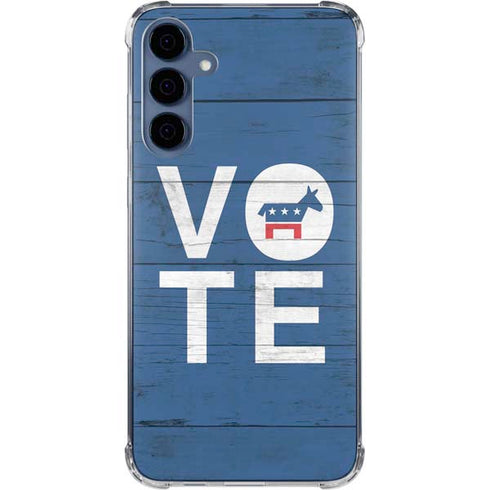 Vote Democrat Galaxy A35 5G Clear Case