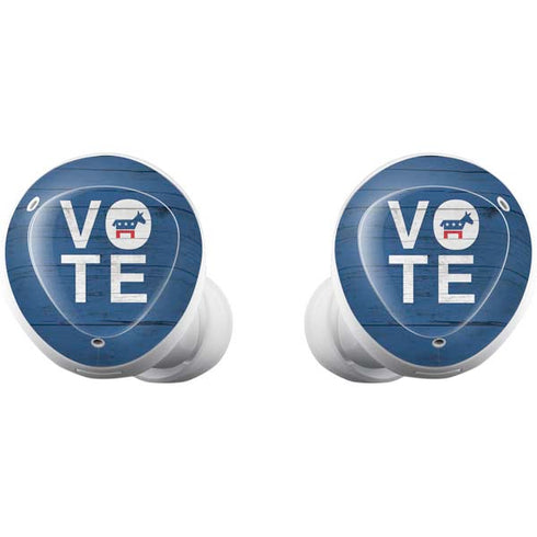 Vote Democrat Galaxy Buds Plus Skin