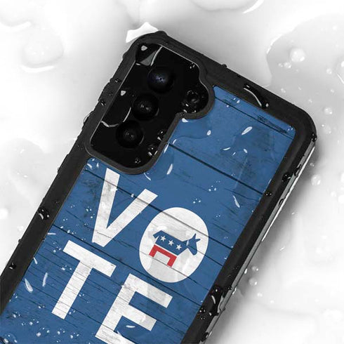 Vote Democrat Galaxy S24 Plus Waterproof Case