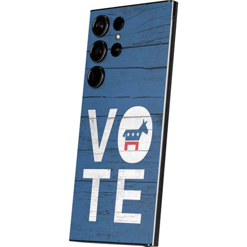 Vote Democrat Galaxy S25 Ultra Skin