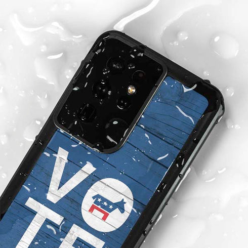 Vote Democrat Galaxy S24 Ultra Waterproof Case