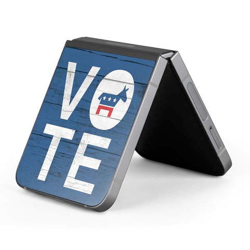 Vote Democrat Galaxy Z Flip6 Skin